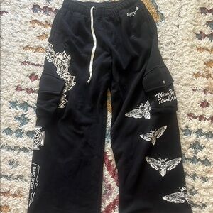 Darc sport wish you were here wide leg sweats